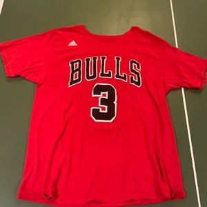 Chicago Bulls Dwayne Wade Jersey T shirt